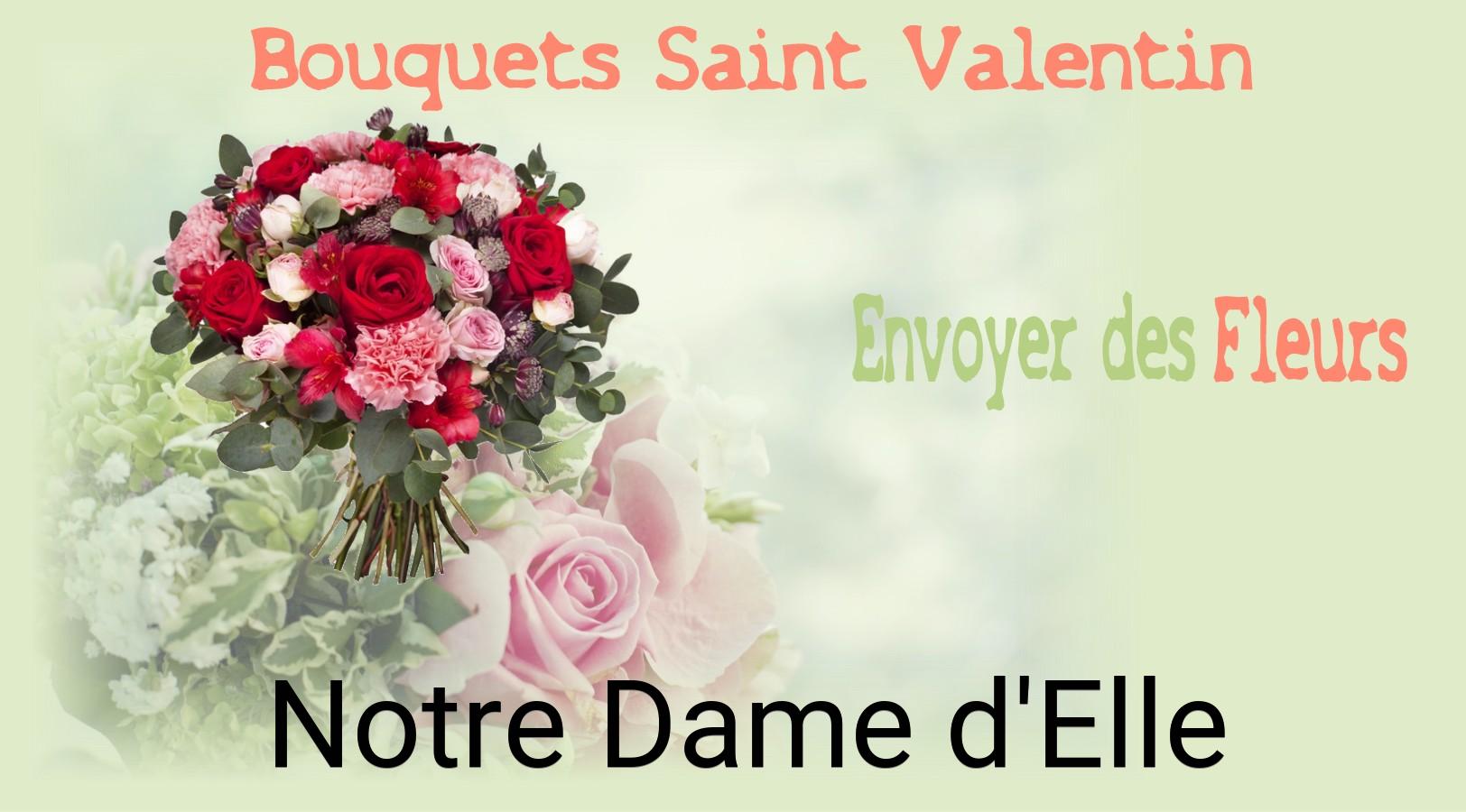 Roses de Saint-Valentin livrées à Notre-Dame-d'Elle